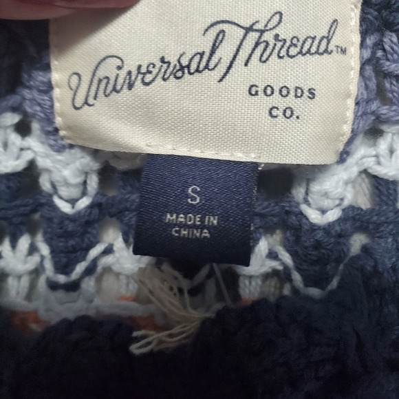 NEW Universal Thread Openwork Multistriped Sweater Tank - Picture 9 of 12